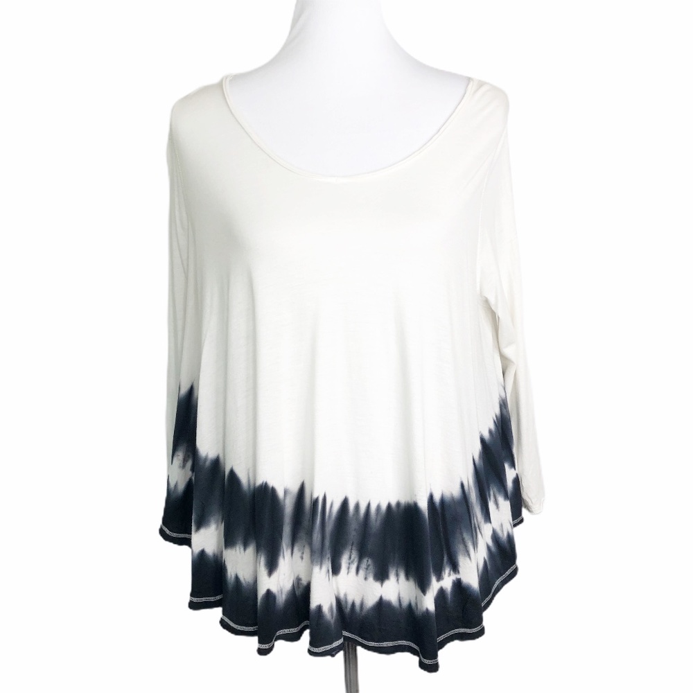 Free People Tie Dye Swing Tee XS Oversized
